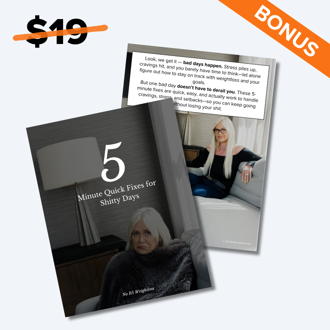 LIMITED TIME BONUS: 5-Minute Fixes for Shitty Days